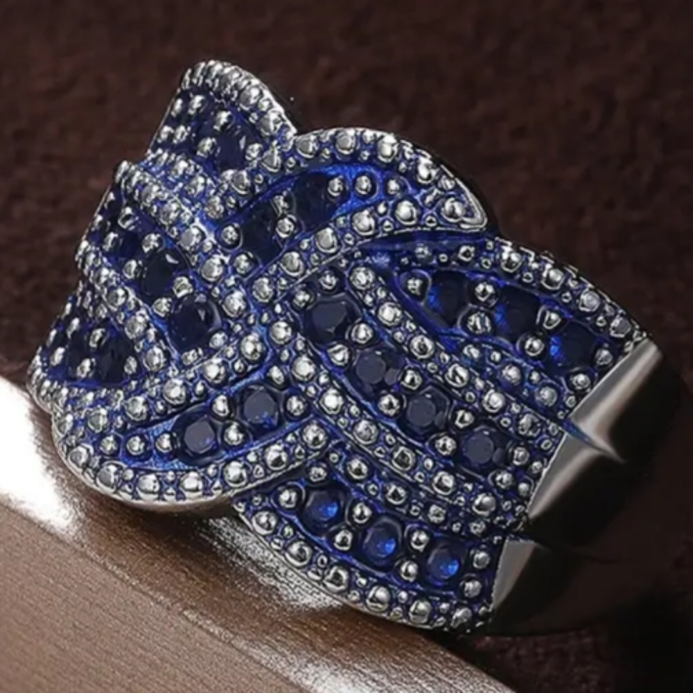 Micro Paved Blue Zircon - Picture 4 of 10